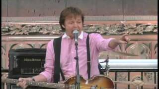 Paul McCartney Get Back  on Late Show with David Letterman [upl. by Kinnie]