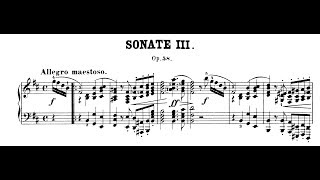 Chopin Sonata No3 in B Minor Op58 Fialkowska Kissin [upl. by Valoniah]