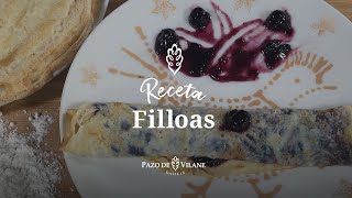 Filloas tradicionales gallegas  Las Recetas del Pazo [upl. by Arsuy]