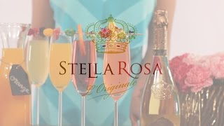 Stella Rosa Wines DIY Mimosa Bar amp Cocktail Recipe [upl. by Eimirej423]