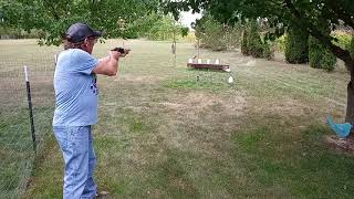 Shooting Howdah 45410 Shotgun Pistol [upl. by Ailbert639]