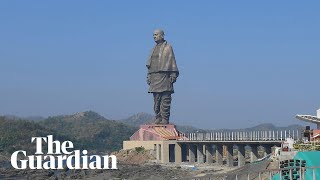 India unveils worlds tallest statue [upl. by Glen324]