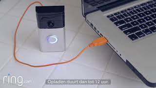 Je Ring Video Doorbell opladen [upl. by Holt]