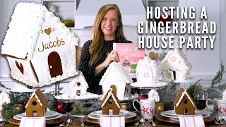 How To Host A Gingerbread House Party  Festive Decorating Ideas  Southern Living [upl. by Artim611]