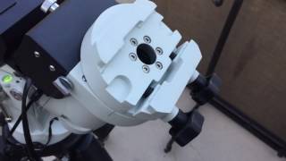 IOptron CEM25 Telescope Mount Leveling and Zero Position [upl. by Nam971]