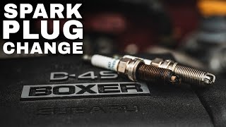 Easy Spark Plug Change for your FRS [upl. by Lathrope]