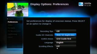 How to Show HD or SD channels in your DIRECTV Guide [upl. by Aztirak]