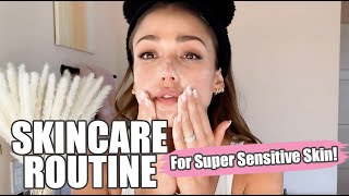 My Sensitive Skincare Routine  JESSICA ALBA [upl. by Piselli]