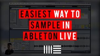 EASIEST Way To Sample in Ableton Live  FigureItOut [upl. by Adnilim]