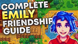 How to marry Emily in Stardew Valley Full Friendship Guide [upl. by Temirf676]