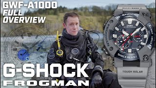 GSHOCK GWFA1000 FROGMAN DIVERS WATCH [upl. by Presber]