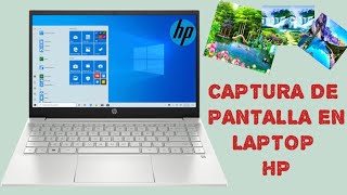 como hacer capturas de pantalla en laptop HP [upl. by Aramanta]