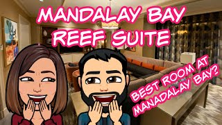 Mandalay Bay Room Tour  Reef Suite [upl. by Clarhe]