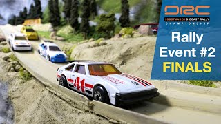 Diecast Rally Championship Event 2 FINALS Hot Wheels Car Racing [upl. by Nommad]