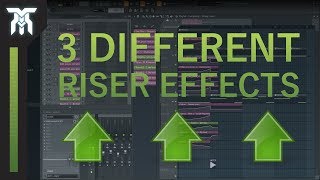 How To Make A Riser Effect  Build Up Tutorial FL Studio 20 [upl. by Mellette]