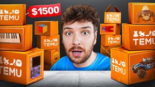 I Opened 1500 Worth of Scam Temu Products [upl. by Iohk]