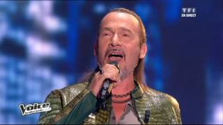 The Voice 2012  Pagny Bertignac Jennifer amp Garou  Le Blues du businessman Starmania  Prime 1 [upl. by Ainos]