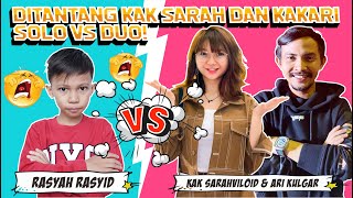 SOLO VS DUO KAK ARI KULGAR amp KAK SARAH KALAH AKUNKU DI BAN 😭😢 [upl. by Annasiul]