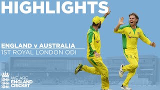 England v Australia Highlights  Billings Hits Maiden Ton In Tense Chase  1st Royal London ODI 2020 [upl. by Amoreta]