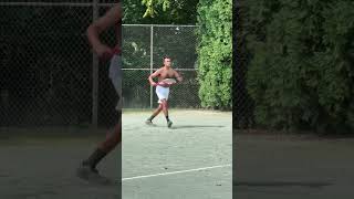 Presidential Candidate Vivek Ramaswamy Playing Tennis [upl. by Nanam]