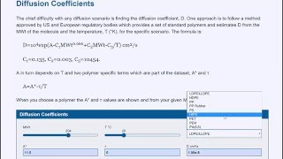 Diffusion Coefficients [upl. by Paten271]