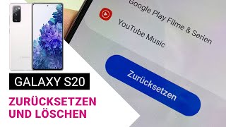 Samsung Galaxy S20 📱 Zurücksetzen und Löschen [upl. by Sherline]