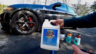 Safest amp Easiest Road Salt Removal Wash  Auto Fanatic [upl. by Wagstaff679]