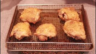 Air Fryer Chicken Thighs  Easiest Method [upl. by Aubert894]