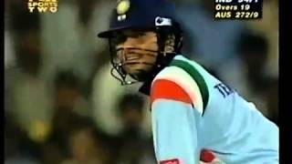 Sachin Tendulkar vs shane warne 1998 134 runs Australia [upl. by Trixy]