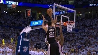 Spurs  Thunder 112107  finale regulation and OT  Game 6  western finals 2014 [upl. by Gilboa]