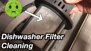 How To Clean Your GE Dishwasher Filter [upl. by Ttenaej]