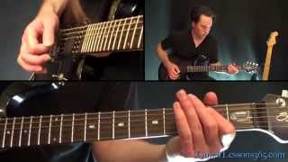 Civil War Guitar Lesson Pt2  Guns N Roses  Electric Riffs and Verse Solos [upl. by Sinne]