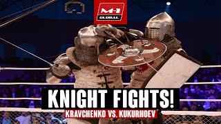 KNIGHT FIGHTS KNOCKOUT  M1 Medieval [upl. by Ennayllek]