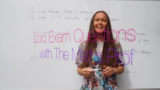 The Maths Prof Loci EXAM QUESTIONS [upl. by Imoyaba610]