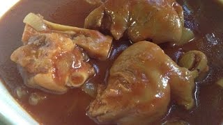 How to make Ragou Pig feet [upl. by Aneetsyrk]