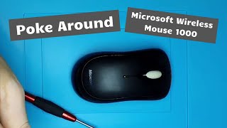 Microsoft Wireless Mouse 1000 Cleaning [upl. by Eldoree]