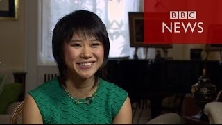 Chinese pianist prodigy Yuja Wang talks to BBC News [upl. by Zizaludba]