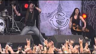 Eluveitie  Thousandfold  Live Hellfest 2010 [upl. by Nivak]