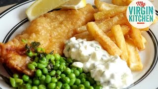 HOMEMADE FISH amp CHIPS RECIPE [upl. by Taima]