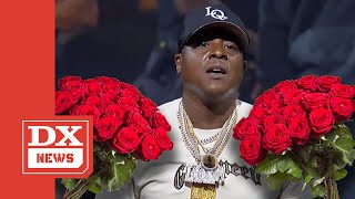 Jadakiss Given All The Flowers After VERZUZ Battle [upl. by Eniaj]