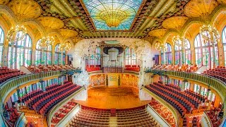 A Walking Tour of The Palau de la Música Catalana Barcelona [upl. by Kyl]