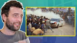 Race Driver Reacts to INSANE Group B Rally Moments [upl. by Almire32]