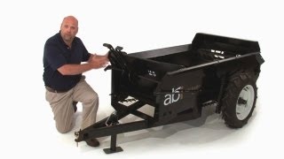 Ground Drive Classic Manure Spreader  Product Details  By ABI [upl. by Grimonia]