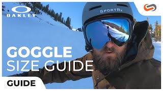 Oakley Goggle Size Guide Update  SportRx [upl. by Anitsirc704]