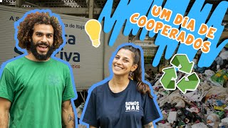 COMO É UMA COOPERATIVA DE RECICLAGEM  COOPERFOZ ITAJAÍ  SC  SOMOS DO MAR [upl. by Trebbor]