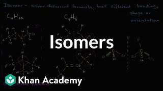 Isomers  Properties of carbon  Biology  Khan Academy [upl. by Damahom795]