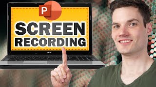 💻 PC Screen Recording using PowerPoint [upl. by Ahk]