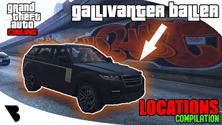 GALLIVANTER BALLER LOCATIONS Compilation 2020 [upl. by Vookles825]