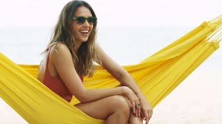 Jessica Alba Shares Her Beauty Secrets  InStyle [upl. by Linneman]