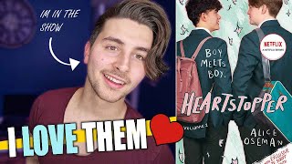 Heartstopper EP1 Alice Oseman Bisexual Reacts Courtney Jai [upl. by Lumbard729]